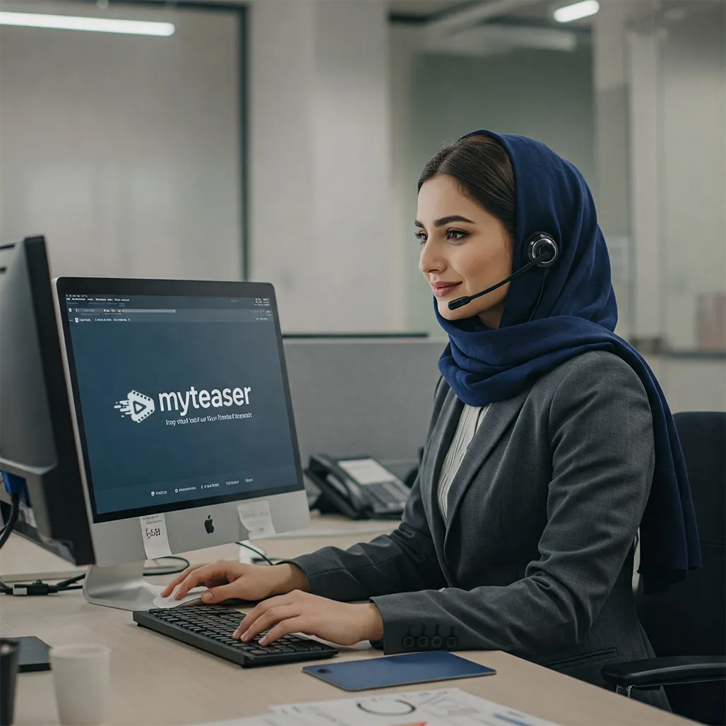 تماس با ما - پشتیبانی مای تیزر