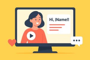 ساخت ویدیو اختصاصی با نام مشتری